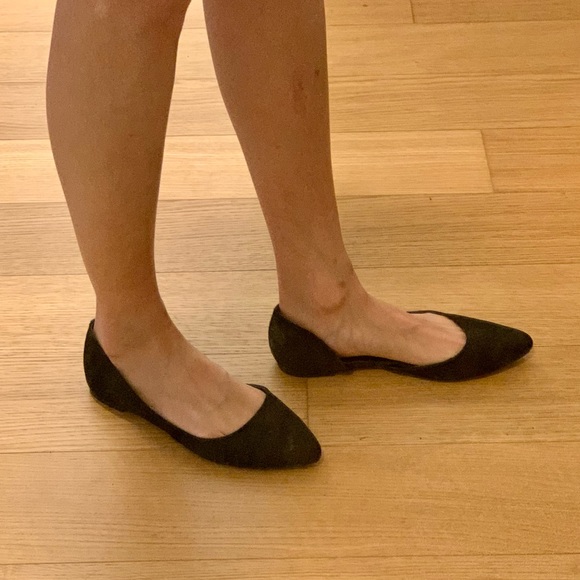 AEO Pointed Toe D’Orsay Flats - Picture 7 of 7